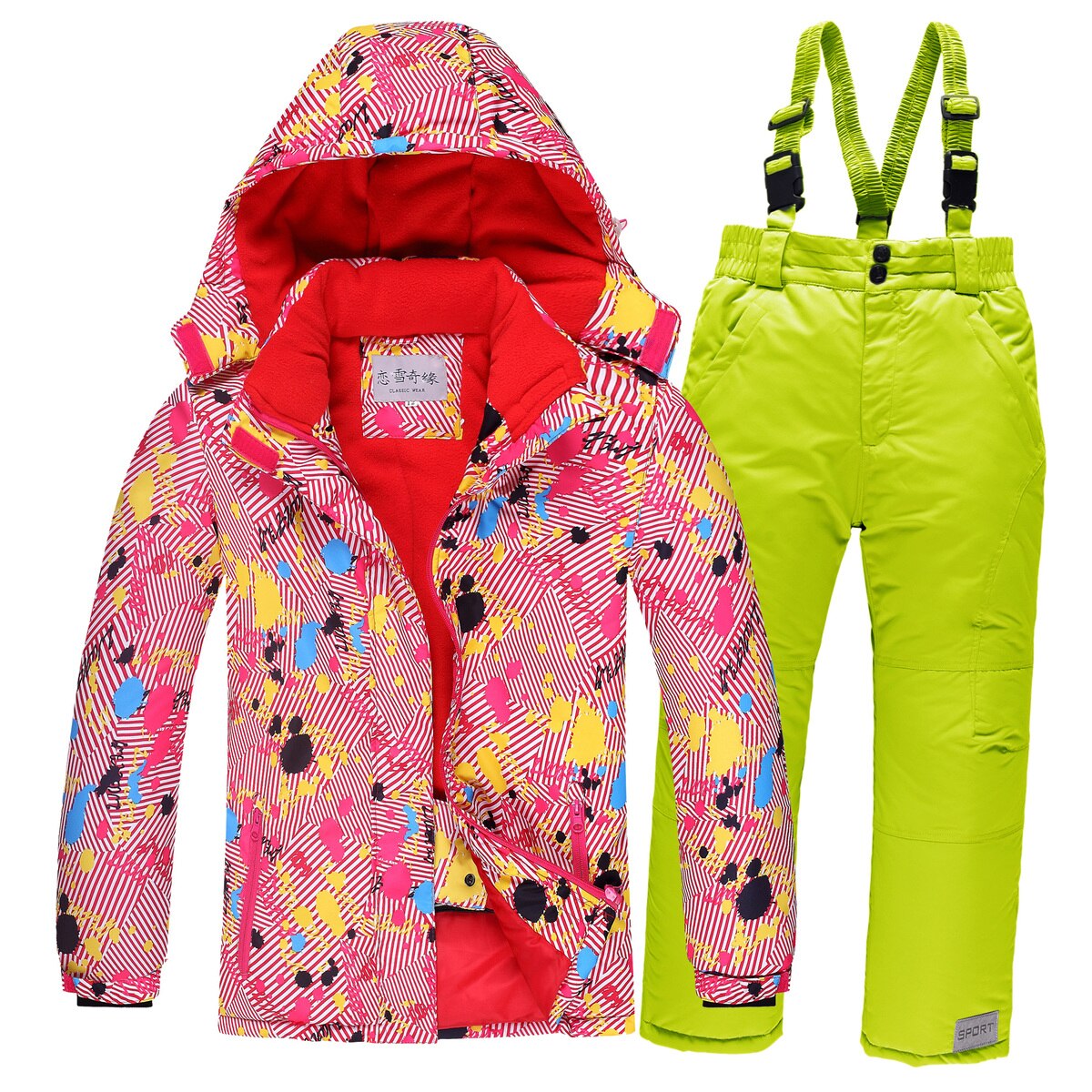 Kids Snow Jacket & Pants - None Of The Above