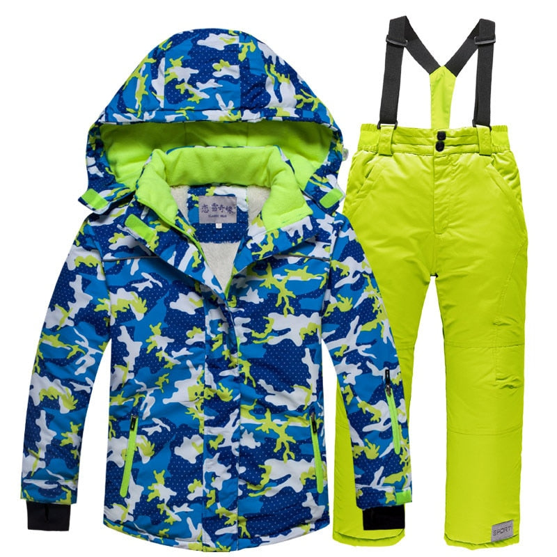 Kids Snow Jacket & Pants - None Of The Above