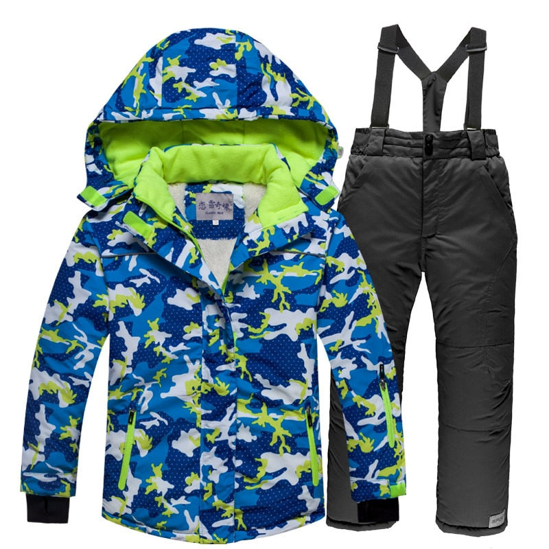 Kids Snow Jacket & Pants - None Of The Above