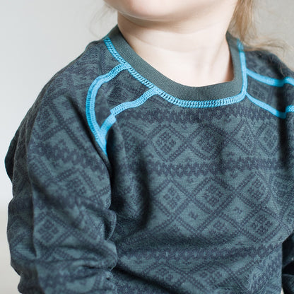 Kids merino wool thermals - None Of The Above