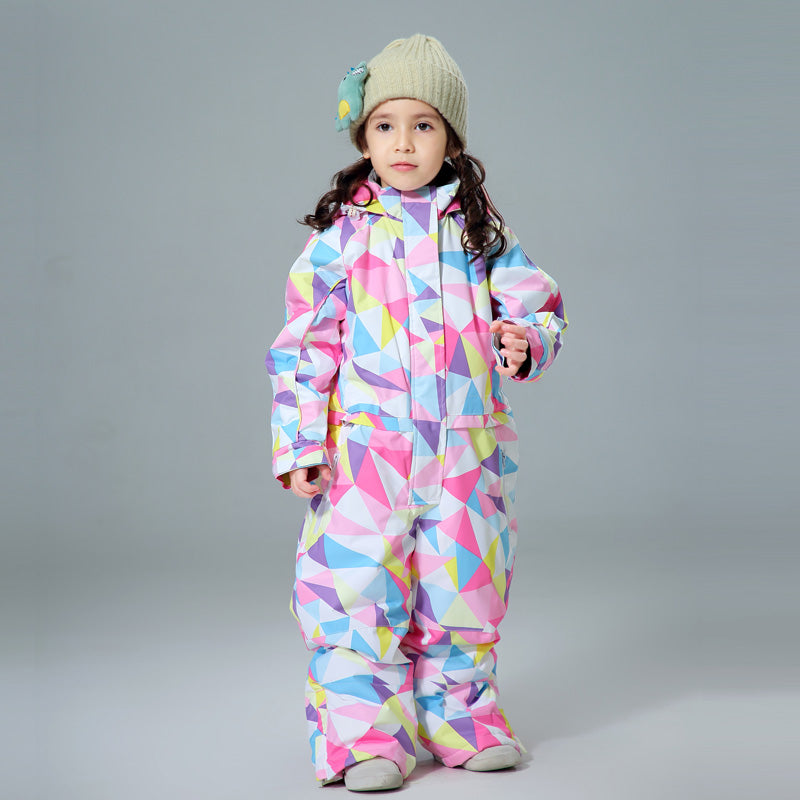 Kids Ski Suit One-piece Style - None Of The Above