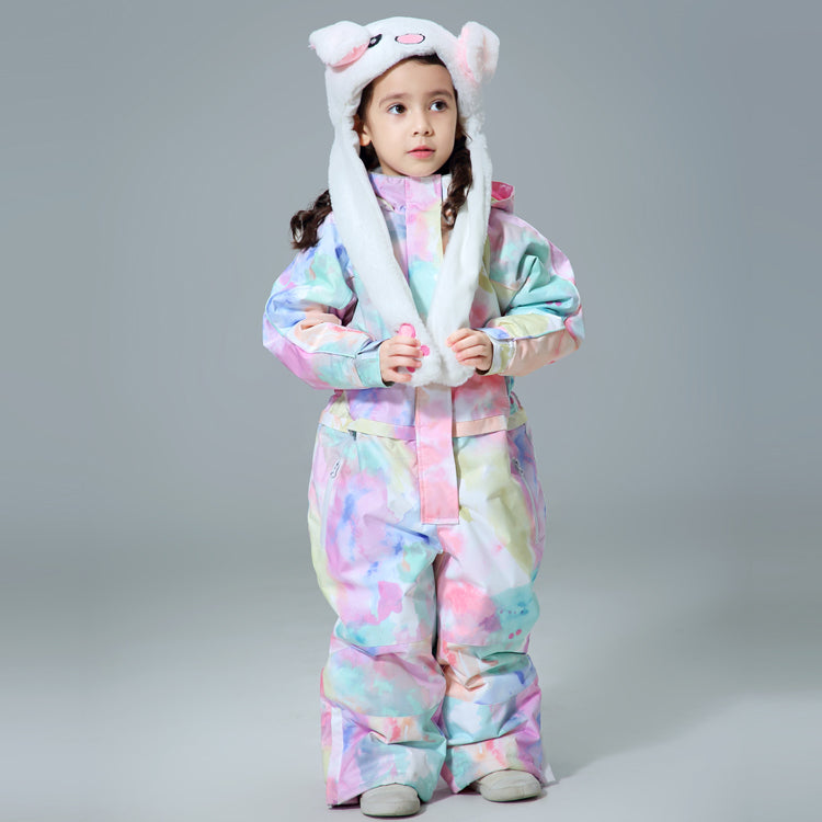 Kids Ski Suit One-piece Style - None Of The Above